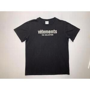 VETEMENTS PRINTEMPS-ETE 2020 The Collection Black XXL Fahion T Shirt P145